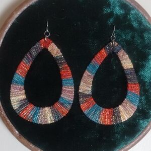 Multicolor Teardrop Earrings